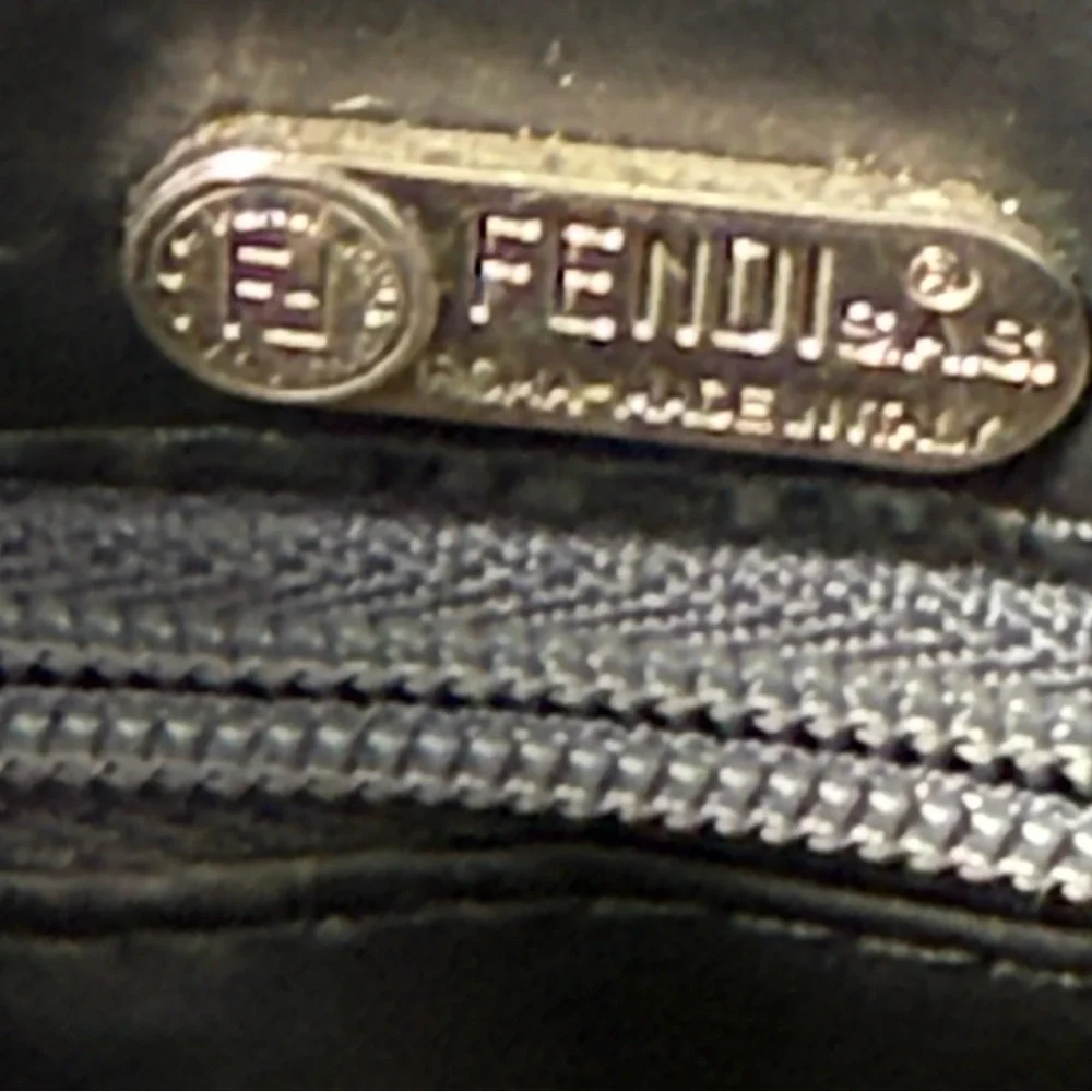Fendi vintage 80s Zucca Crossbody Bag mini logo